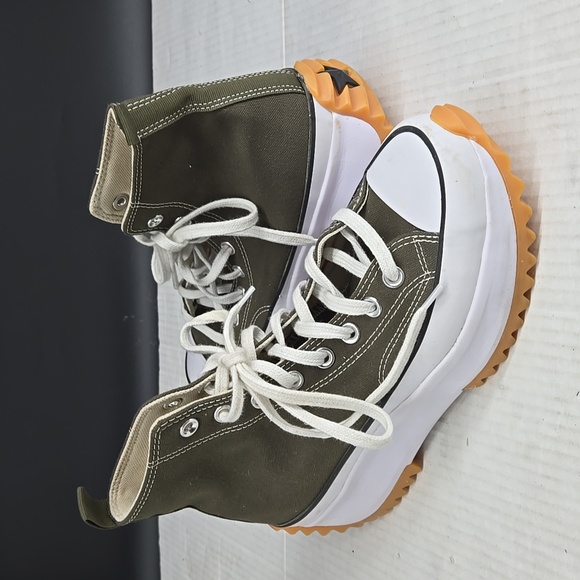 Converse Run Star Hike Hi Canvas Platform High-Top Sneakers 9W 7.5M - Picture 2 of 11